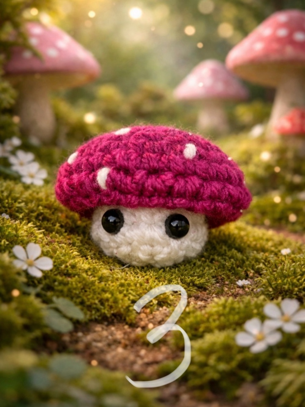 Mix and Match Crochet Popping Mushrooms - Picture 4 of 6